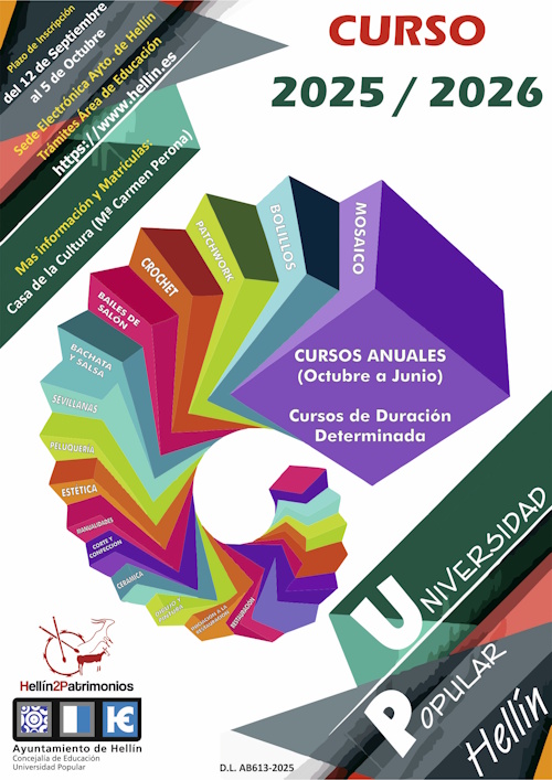CARTEL CURSOS UP 2025 26