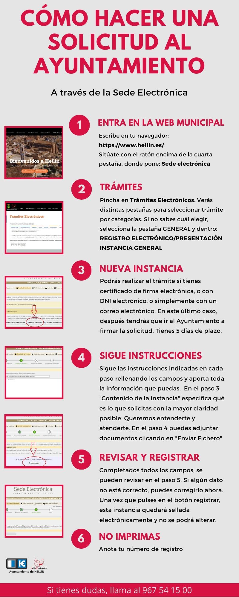 Infografía   Cómo hacer una solicitud al ayuntamiento