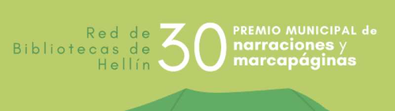30 PREMIO MUNICIPAL NARRACIONES Y MARCAPÁGINAS